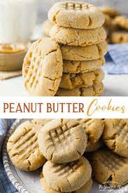 Soft And Chewy Peanut Butter Cookies Recipe In 2021 Homemade Peanut Butter Cookies Cookies Recipes Easy Peanut Butter Chewy Peanut Butter Cookies