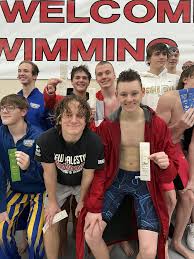 Boys swimming finishes second in HHC