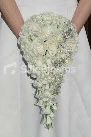 White Real Touch Rose Brooch Teardrop Bridal Bouquet White Real Touch Rose Brooch Tea Artificial Bridal Bouquets Silk Flowers Wedding Bridal Brooch Bouquet