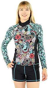 Great For Womens Rash Guard Long Sleeve Upf 50 Sun Protection Modest Swim Top Swimwear Swim Shirt With Built In Swim Shirts Women Swimsuits Rash Guard Women
