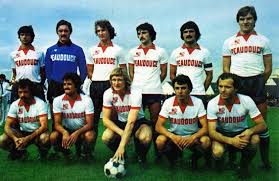 Lille Olympique Sporting Club 1978 79 Debouts Rene Marsiglia Jean Claude Chemier Pierre Dreossi Alain Grumelon Serge Joueur De Football Losc Losc Lille