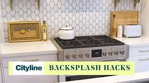 You may need to move the stove slightly away from the wall so you can easily place tile behind it. 3 Inexpensive Diy Backsplash Ideas That Will Blow You Away Youtube