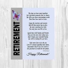 An Original Poem To Wish That Special Someone A Happy Retirement Description From Etsy Com I Searc Retirement Card Messages Retirement Gifts Retirement Poems