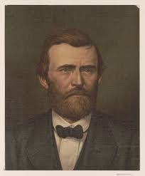 Ulysses S. Grant, bust portrait, facing right, wearing suit]