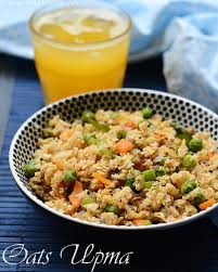 Oats upma recipe | Indian oats breakfast - Raks Kitchen