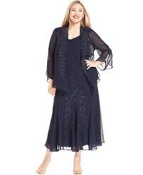 R M Richards R M Richards Plus Size Beaded V Neck Dress And Jacket Reviews Dresses Women Macy S Plus Size Dresses Long Mothers Dress Navy Blue Wedding Dress