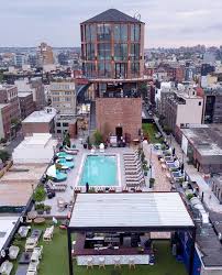 The Water Tower Bar Way Up On The Williamsburg Hotel Rooftop Is Now Open Who Wants To Grab Drinks With A Williamsburg Hotel Hotel Rooftop Bar Lenox Hotel