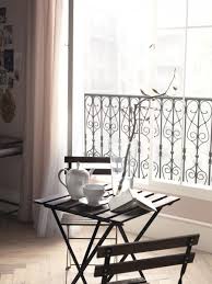 Tarno Table 2 Chairs Outdoor Black Acacia Gray Brown Stained Light Brown Stained Steel Ikea Aluminum Patio Furniture Patio Furnishings Outdoor Bistro Set