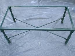 Pier One Coffee Table Glass Top