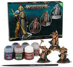 The first time i saw these i was amazed, and i still am. Warhammer Age Of Sigmar Stormcast Eternals And Paint Set By Warhammer Amazon De Spielzeug