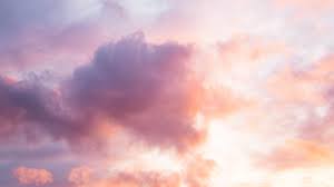 Sunset soft light on sky and dramatic fluffy clouds blue pink cloudy sky sunset light reflection on water wave reflection on horizon boat skyline nature. Download Wallpaper 1920x1080 Clouds Sunset Sky Pink Dusk Evening Full Hd Hdtv Fhd 1080p Hd Background