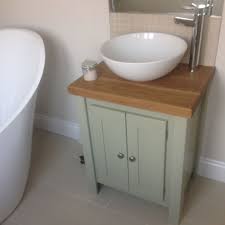 Charleston Grey Vanity Unit With Solid Oak Top Aspenn Furniture Make Bespoke Vanity Units Designed By You To Create The P Grey Vanity Unit Vanity Units Vanity