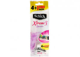 Featuring three flexible, pivoting blades, the schick xtreme3 fitstyle refresh razor for men provides a close, smooth shave to keep skin looking its best. Schick Xtreme 3 Sensitive For Women Razor Beauty Review