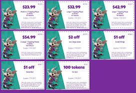 Chuck E Cheese 39 S Printable Coupon Chuck E Cheese Coupons Chuck E Cheese Birthday