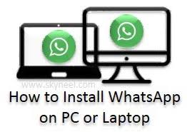 See screenshots, read the latest customer reviews, and compare ratings for whatsapp desktop. How To Install Whatsapp On Pc Or Laptop With Bluestacks