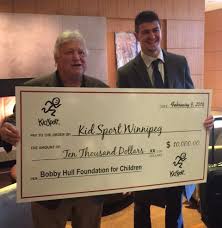 Jake evans is laid out by mark scheifele. Kidsport Gets 10k Donation From Bobby Hull Foundation