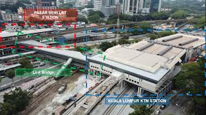 Kl sentral to bukit bintang center by mrt malaysia travel with mrt. Lrt Ktm Users Don T Have To Go Kl Sentral Anymore With This New Pasar Seni Link Bridge World Of Buzz