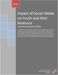 According to me social media is a great boon of our society , everything is a good side and bad side. Impact Of Social Media On Youth And Their Relations