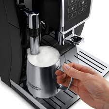 Our coffee expert chris will be sharing his top tips on crafting the perfect latte art with the de'longhi la specialista this morning. De Longhi Dinamica Ecam 350 15 B Automatic Coffee Machine Alzashop Com