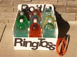 Bottle Ring Toss 2 Liter Bottles Filled With Colored Water Use A White Background So The Colored W Indoor Activities For Kids Christmas Crafts Diy Ring Toss