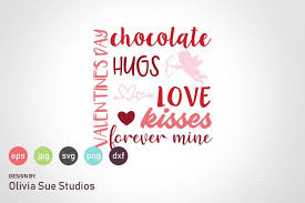 See more of valentine's day on facebook. Valentines Day Word Collage Svg Cut File 411790 Cut Files Design Bundles