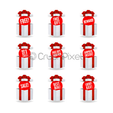 مساء الخير، زوار موقع freefire.gift! Special Offer Sale Discount Symbol With Opened Gift Box Stock Vector Crushpixel
