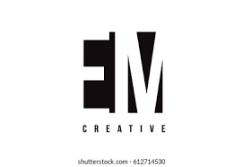 Em is a specialist provider of electrical switchgear and solutions for automation and energy management Em E M White Letter Logo Stock Vector Royalty Free 612714530