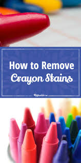 Use your hair dryer to melt the marks off your walls. How To Remove Crayon Stains Tip Junkie