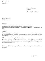 D'après la loi française, un employé est en droit de quitter son poste de travail définitivement en respectant la convention collective d'une entreprise et le préavis. Modele De Lettre De Demission Avec Preavis Sur Word Modeles Word