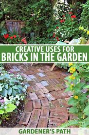 15 Creative Ways To Use Bricks In Garden Design Gardener S Path Brick Garden Garden Paths Garden Design