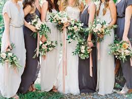 Mix And Match Bridesmaid Dresses Purple And Neutral Bridesmaid Dresses Vintage Florals Nashville Wedding Wedding Wedding Wire