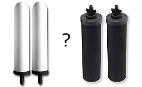 After washing with bleach, wash and rinse again with warm water and a mild dish soap. Berkey Black Filter Elements Vs White Ceramic