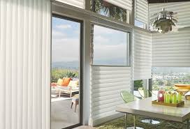 For homeowners seeking a little more privacy, frosted or stained glass offers rain glass, giving the appearance of heavy rain streaks against a window , is a current trend. 7 Ideal Window Treatments For Patio And Sliding Glass Doors Allure Window Coverings