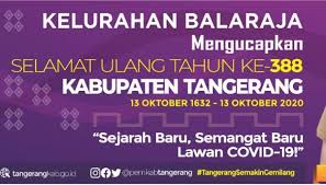 Sungguh cantik burung kenyalang terbang hinggap di ranting mati, happy birthday buatmu sayang, moga hidup ucapan hari lahir untuk sahabat, teman atau kawan. Ucapan Selamat Hari Jadi Kab Tangerang Ke 388 Kabupaten Tangerang