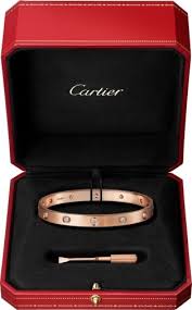 Love Bracelet 10 Diamonds Pink Gold Diamonds Love Bracelets Cartier Love Bracelet Cartier
