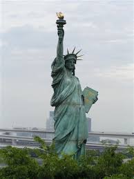 The statue, a gift to the united states from the people of france, is of a robed female figure representing libertas, the roman. Damn Right The Japanese Have A Statue Of Liberty As Well Msx Resource Center