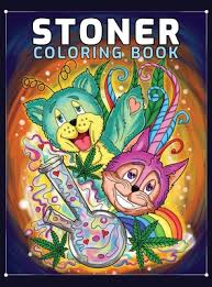 Stoner coloring book for adults: Stoner Coloring Book A Trippy Coloring Book For Adults With Stress Relieving Psychedelic Designs Hardcover Page After Page Bookstore