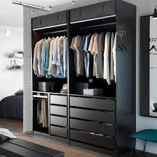 Keep Your Options And Your Wardrobe Open With Ikea Bedroom Storage Link In Profile To Shop Closet Layout Ikea Pax Closet Ikea Closet
