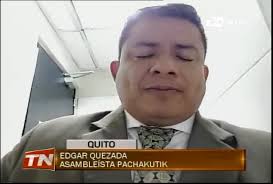Edgar Quezada Asambleístas Pachakutik Tema: Beneficios a cambio de apoyar  la ley de inversiones