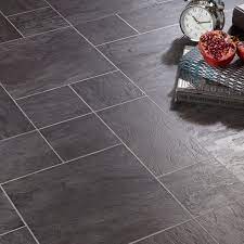 Did not find what you're looking for? Colours Libretto Black Slate Tile Effect Laminate Flooring Departments Diy At B Q Tile Effect Laminate Flooring Black Slate Tiles Flooring