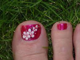 Suprisingly i havent put this one up yet. Hawaii Nails By Eden Nails Kona Hawaii Pedicure Designs Toenails Toenail Art Designs Flower Toe Nails