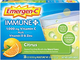 Blend, adding more milk if you need to thin it out. Amazon Com Emergen C Immune 1000mg Vitamin C Powder With Vitamin D Zinc Antioxidants And Electrolytes For Immunity Immune Support Dietary Supplement Citrus Flavor 30 Count 1 Month Supply Health Household