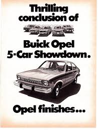 1977 Buick Opel 5 Car Showdown In 2020 Opel Buick Car