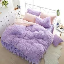 Plus, it has a longer length and is more weighted than other throws so it offers. Luxury Plush Faux Fur Bedding Duvet Cover Set3 4 6 7pcs Bed Linen Sets Bed Linens Luxury Duvet Bedding