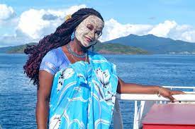 Mayotte was ceded to france along with the other islands of the comoros group in 1843. Woman Posing With A Beauty Mask At Mayotte Island France Editorial Photo Image Of Africa Natural 84364296