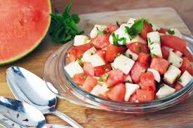 Summer Salad Remix Watermelon Mozzarella Ceviche Yammi