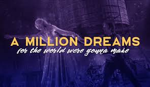 I close my eyes and i can see a world that's waiting up for me that i call my own through the dark, through the door through where no one's been before but it feels like home. The Greatest Showman A Million Dreams Ability Ministry