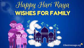 If the last day of fasting can be dear? Selamat Hari Raya Aidilfitri Wishes Messages For Family
