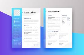 Choose & download from our cv library of 228 free uk cv templates in microsoft word format. Modern Cv Template Free Vector Nohat Free For Designer