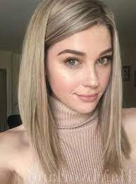 The Appropriate Makeup For A Job Interview My Makeup Ideas Straight Hairstyles Straight Hairstyles Medium Medium Length Hair Styles